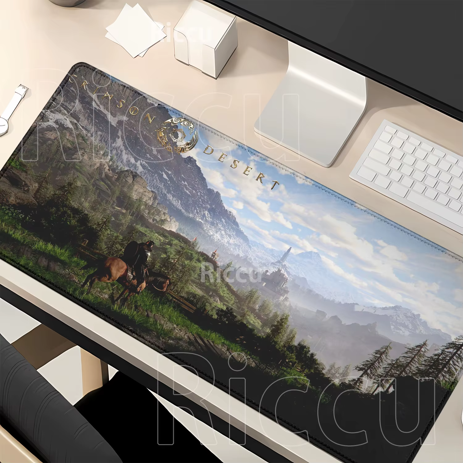 Tapis de souris pour jeux vidéo