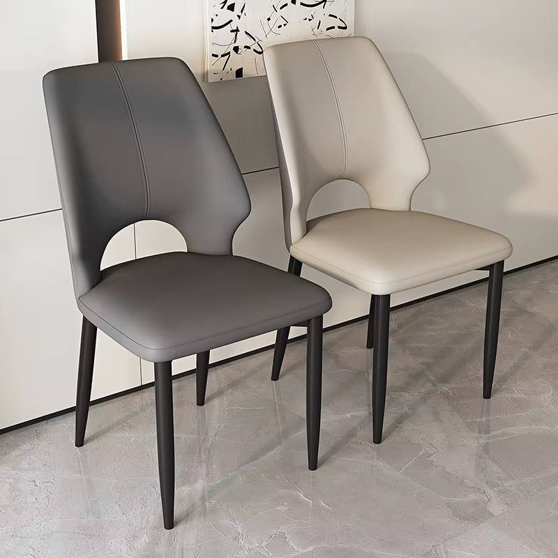 Chaises de salle à manger modernes pour cuisine, chaises de bureau européennes tendance pour salon, chaises ergonomiques pour restaurant, mobilier d'hôtel