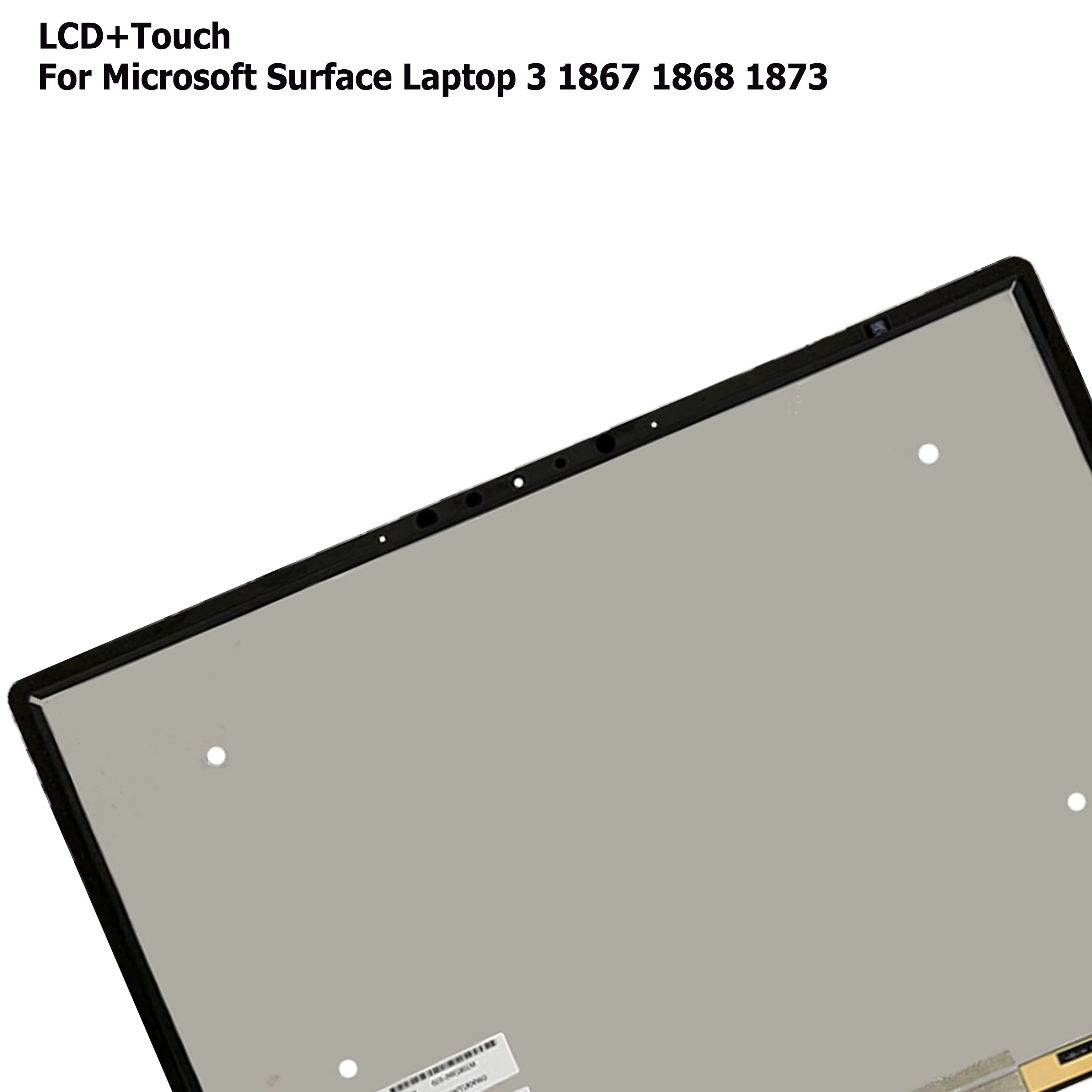 13.5 "écran LCD d'ordinateur portable assemblée pour Surface Laptop3 1866 1867 1767 1950 1951 1958 ordinateur