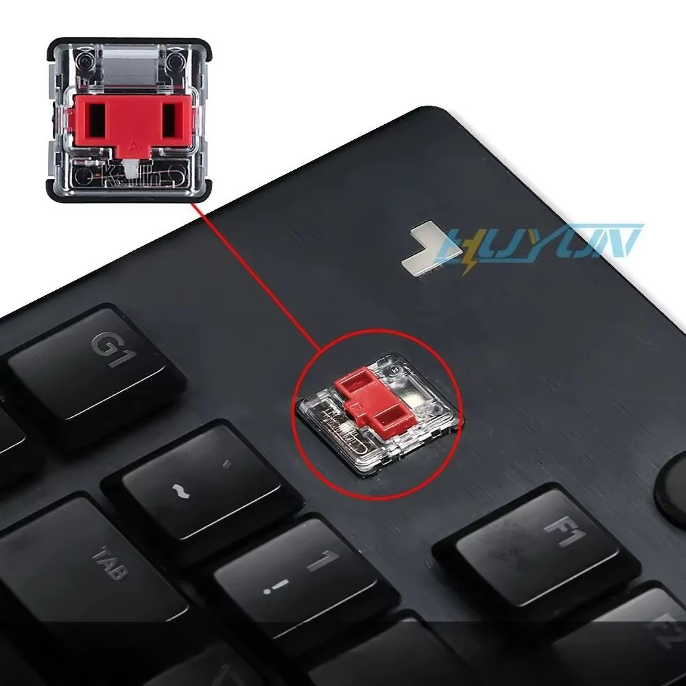 Capuchons de touches de clavier mécaniques de jeu sans fil