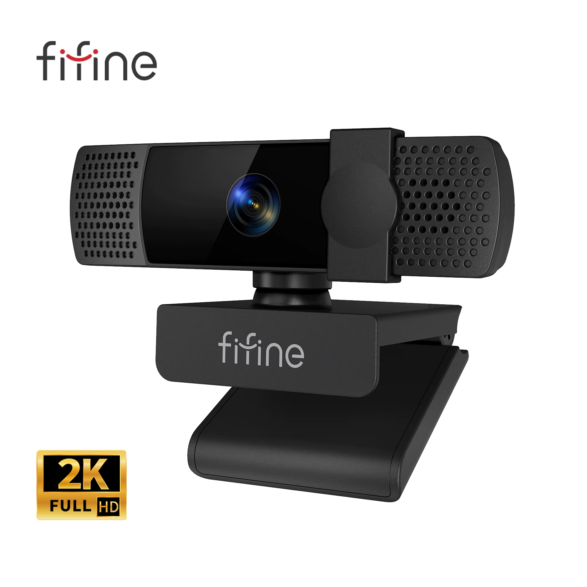 FIFINE 2K QHD PC Webcam pour les jeux et la diffusion en direct