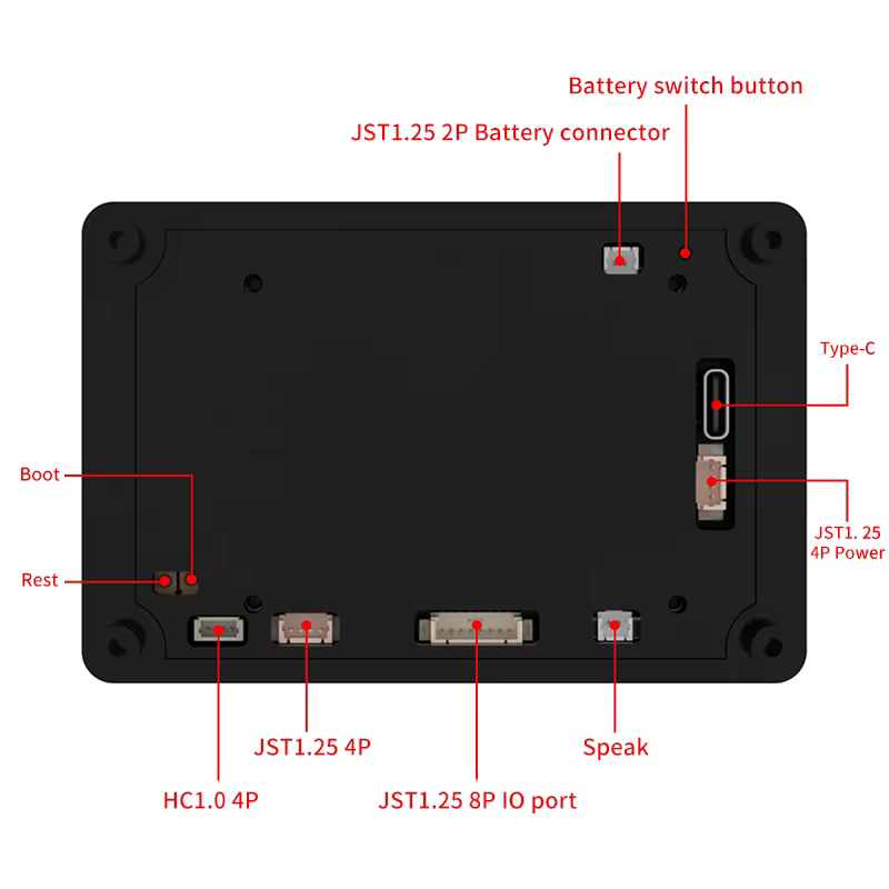 Carte de développement ESP32, écran tactile capacitif IPS de 3.5 pouces, 480x320, 8M PSRAM, 16M Flash pour Arduino