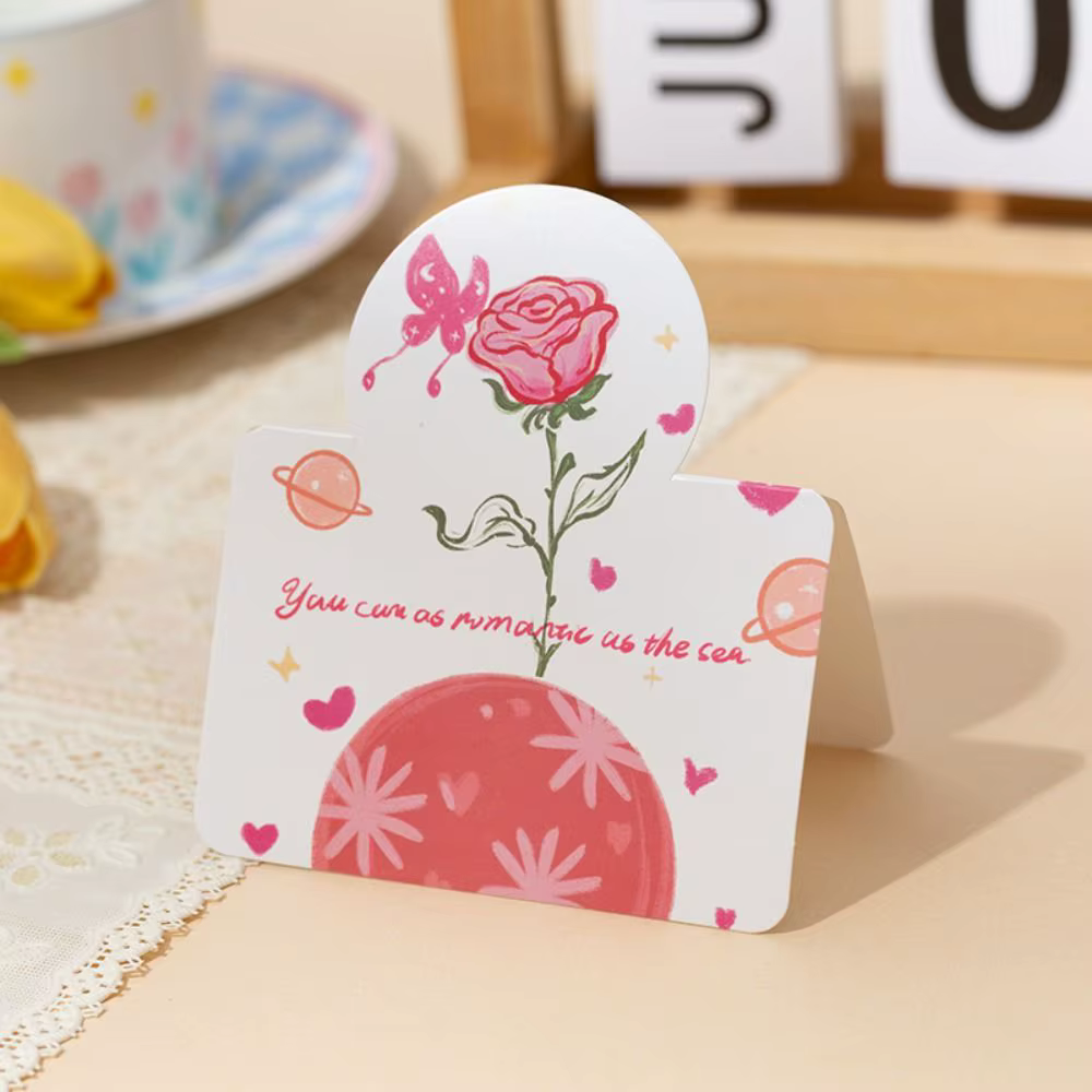 10 cartes de vœux exquises à personnaliser, cartes de remerciement manuscrites, cartes d'invitation vierges, cadeaux festifs