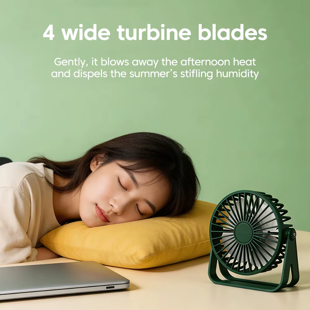 Ventilateur de bureau portable
