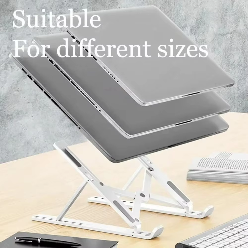 Support pliable pour ordinateur portable en matériau ABS