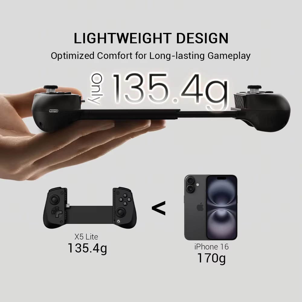 Nouvelle manette de jeu mobile Gamesir x5 lite pour Android et iOS