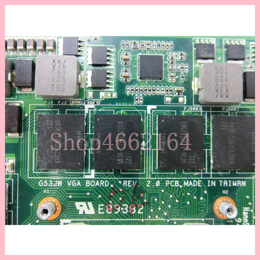 G53JW GTX460M-V1.5G/GTX560M-V2G carte graphique VGA pour ASUS ROG G53SW G53SX