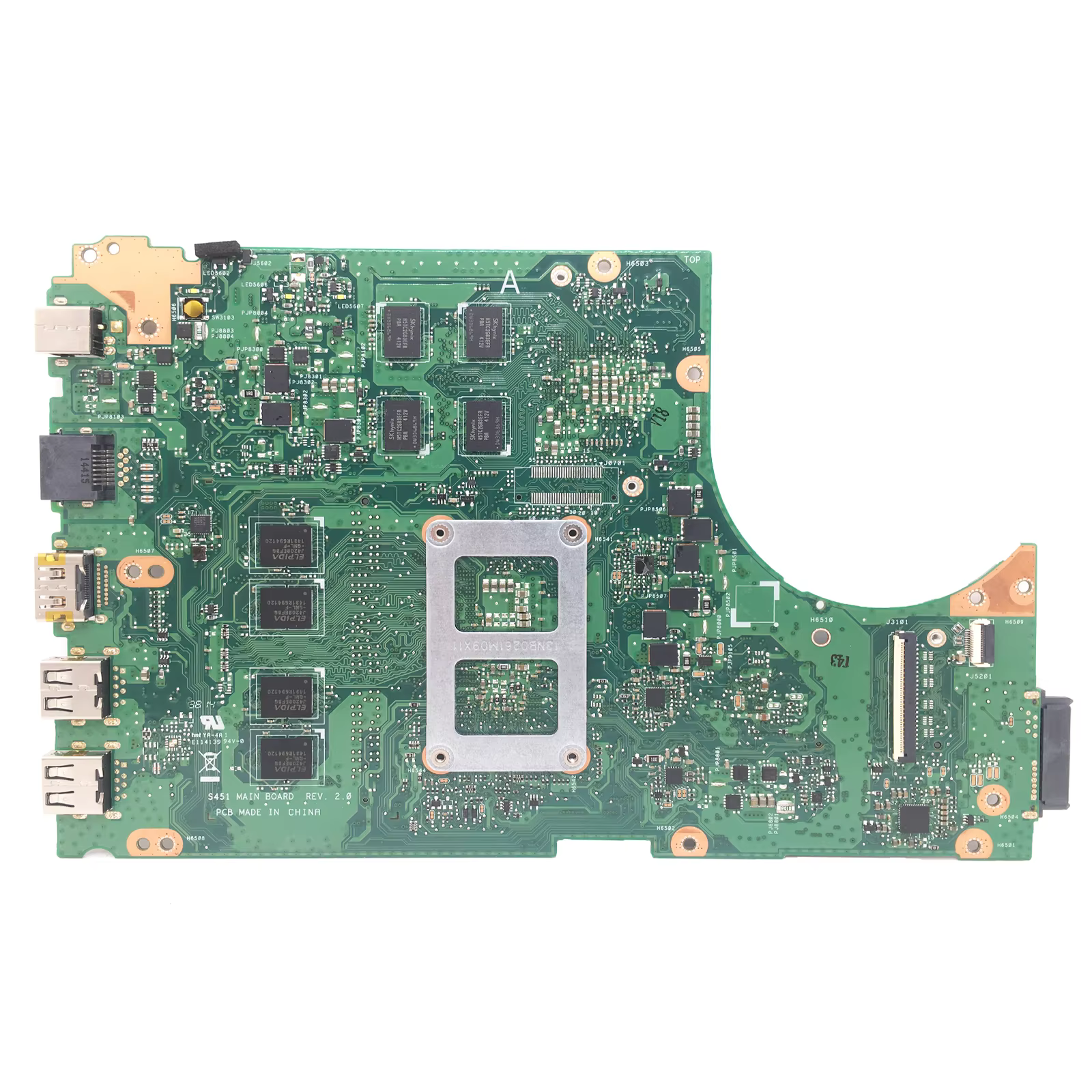 Carte mère V451L S451L S451LN S451LB S451LA S451 R451L pour ordinateur portable ASUS