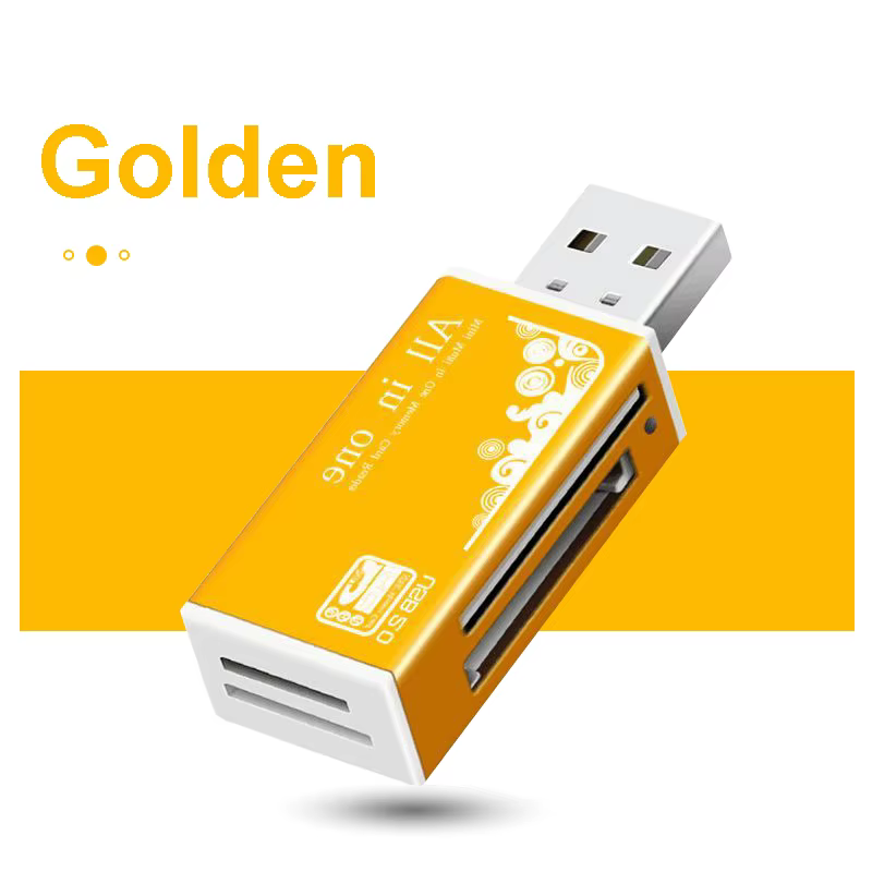 Lecteur de carte 4 Ports USB2.0 mémoire SD TF carte SDHC MMC/RS MMC TF MS/MS PRO/MS DUO M2 adaptateur pour ordinateur portable accessoires PC de bureau