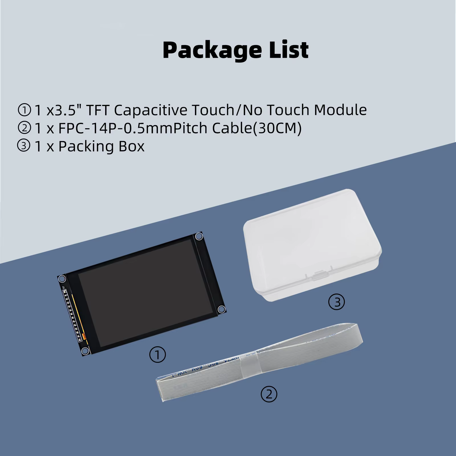 Écran LCD TFT SPI 3,5 pouces, écran tactile capacitif IPS couleur, module d'affichage ST7796 320*480 IPS pour Esp32 et Arduino