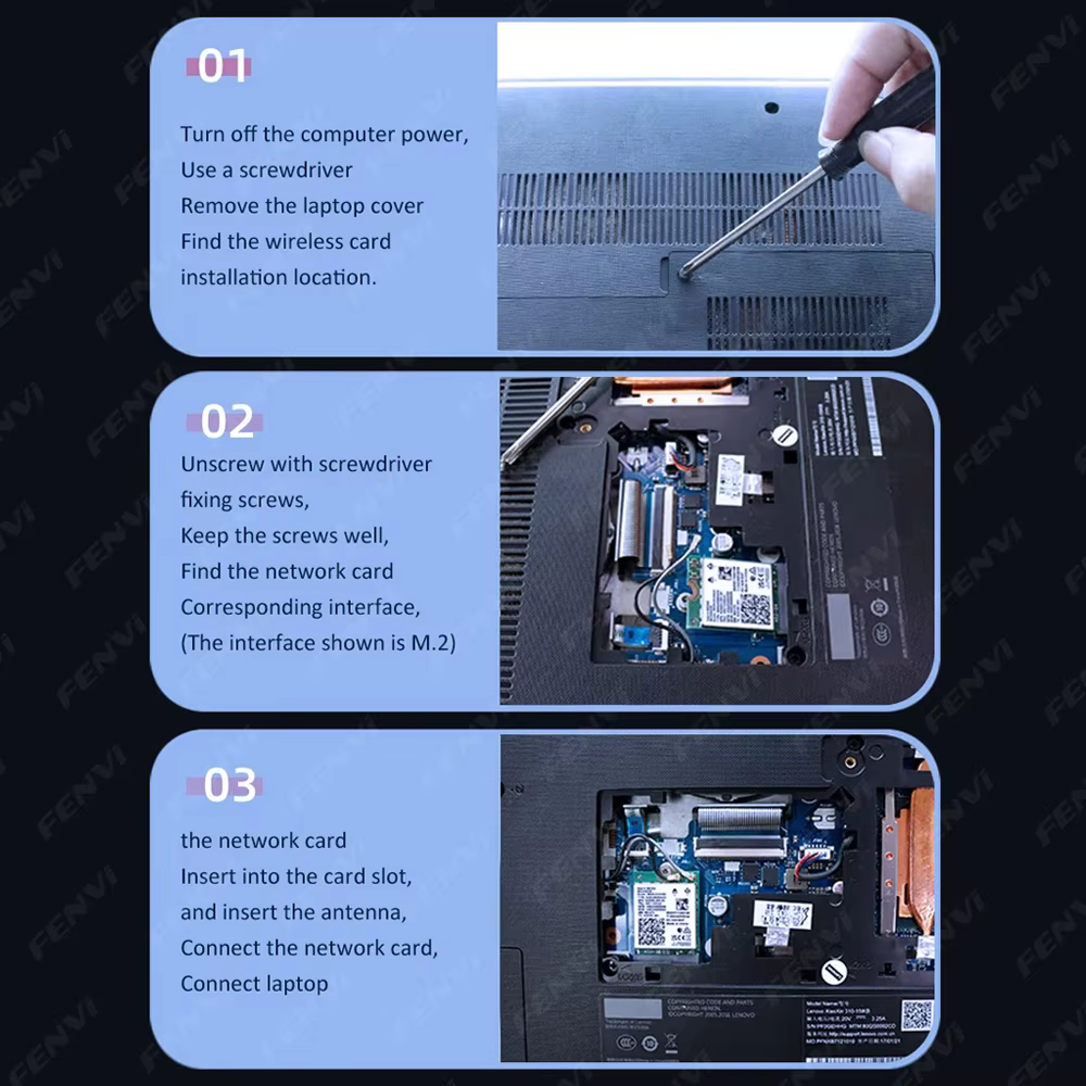 Carte WiFi 7 BE200 BT5.4 BE200NGW 8774Mbps
