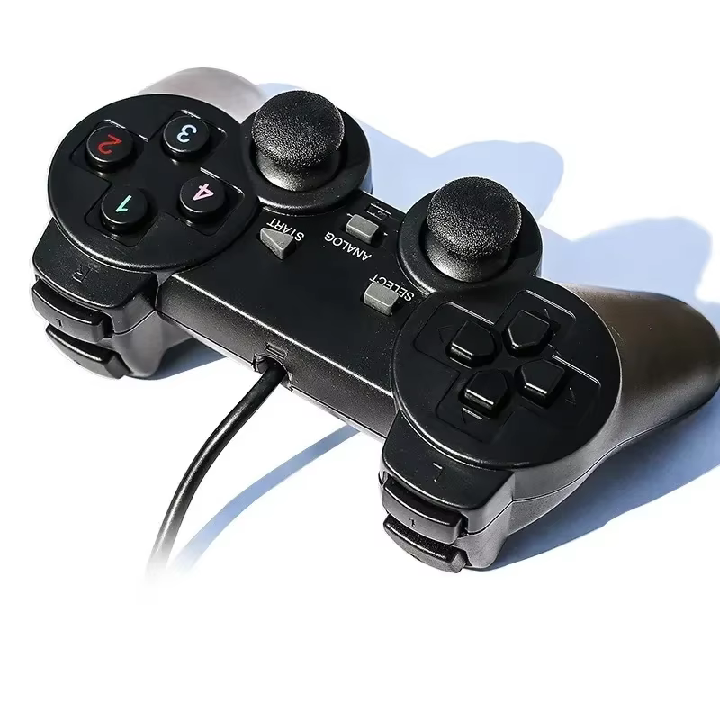 Manette de jeu filaire USB pour WinXP/Win7/Win8/Win10