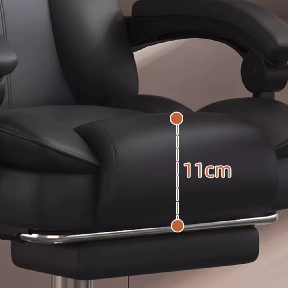 Chaise de bureau ergonomique de luxe nordique
