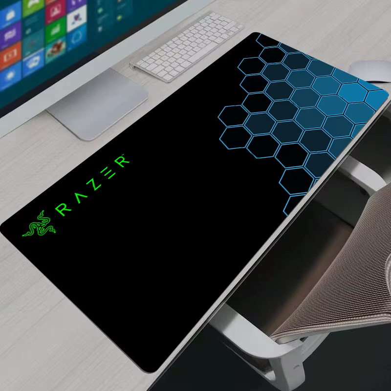 Razer hexagone tapis de souris Anime accessoires de jeu XXL