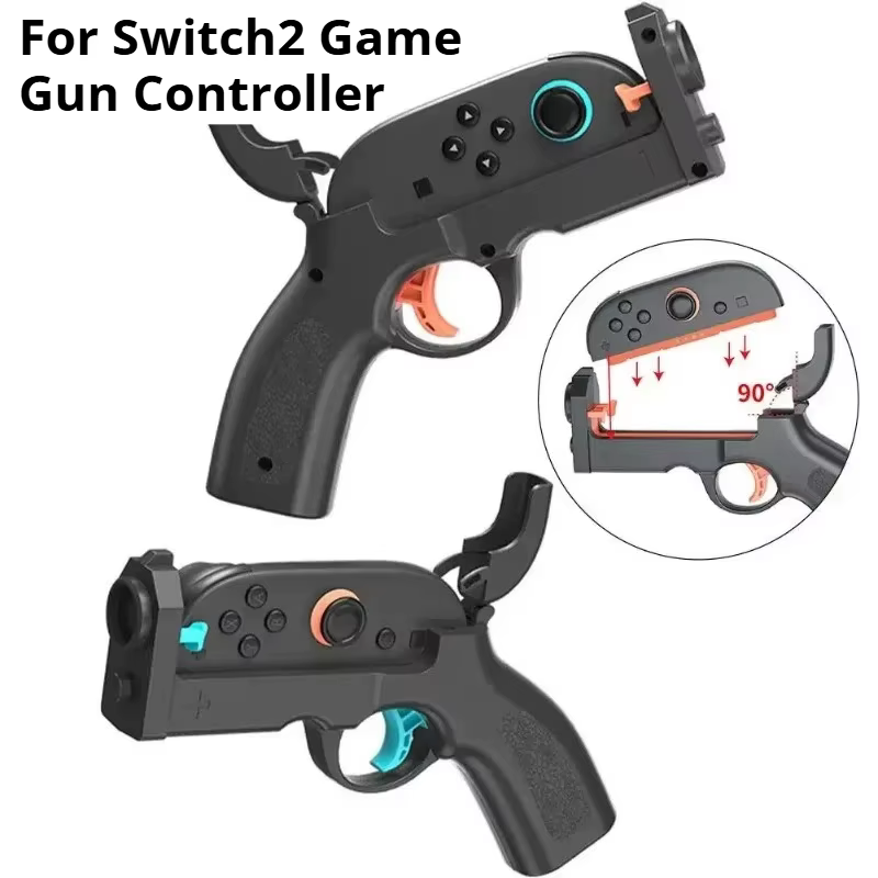 Manchettes de tir antidérapantes pour manettes de jeu Switch2 (gauche et droite) – Accessoires de jeu pour NS2
