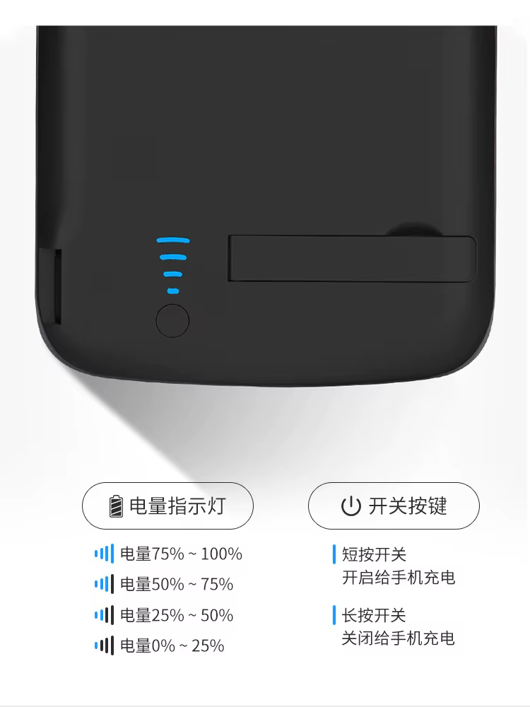 Boîtier de batterie 10000mAh pour Huawei P40/P40 Pro/P30/P30 Pro, chargeur Portable haute capacité, housse de protection fine avec charge rapide