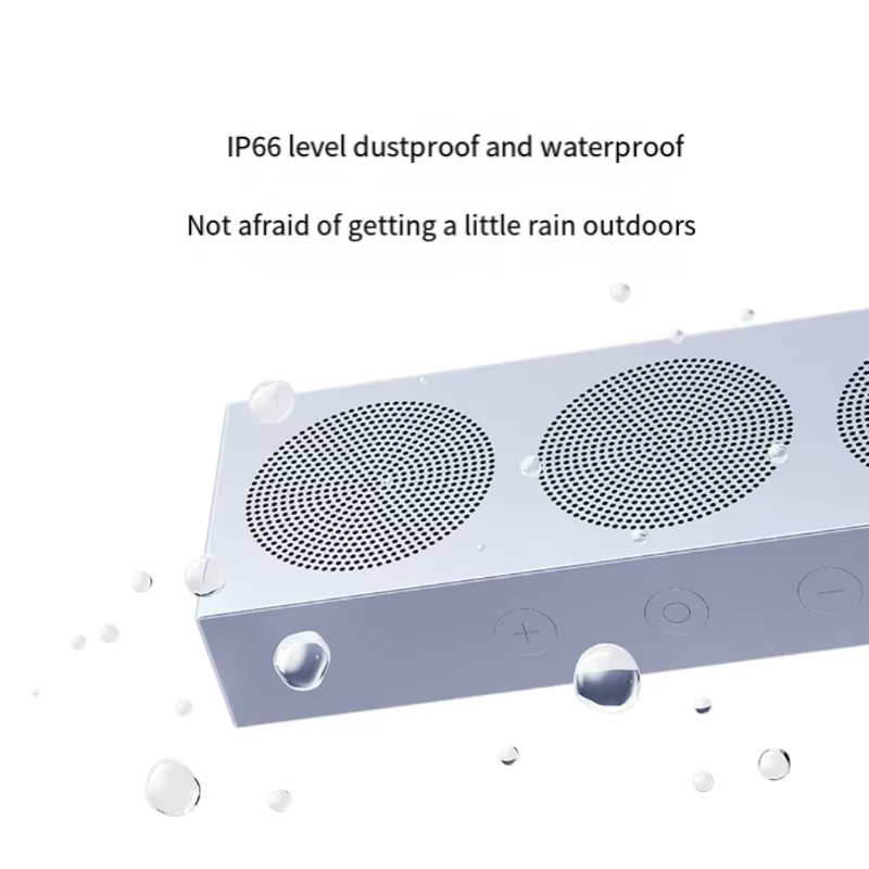 Haut-parleur Bluetooth portable Xiaomi avec corps métallique ultra-fin, lecture hors ligne intégrée à 750 chansons, IP66 étanche à la poussière et à l'eau