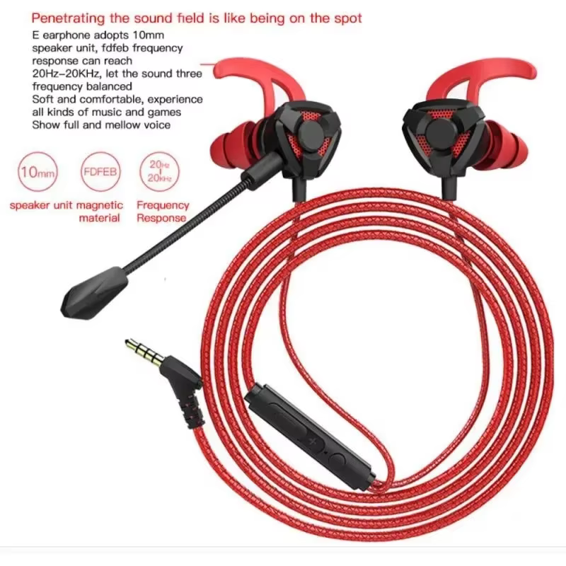 Casque de jeu universel avec micro