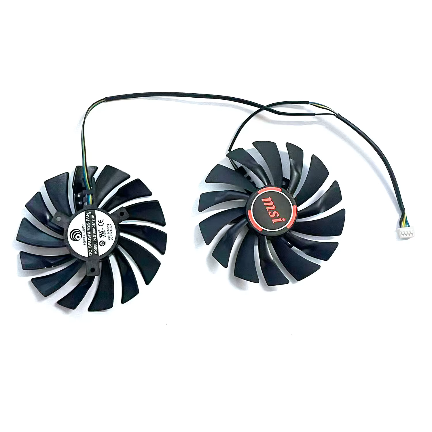 Ventilateur de carte graphique UKGF neuf 95MM 4PIN PLD10010S12HH GTX1080 pour MSI GTX960 1060 1070 1080 Ti GTX980Ti