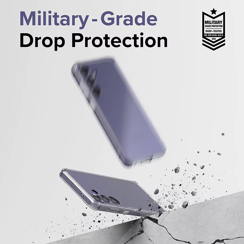 Coque de téléphone souple en Silicone cristal TPU, étui Ultra fin et transparent à 25 bords pour Samsung Galaxy S26 S25 S24 S23 S22 S21 S20 FE S25 Plus