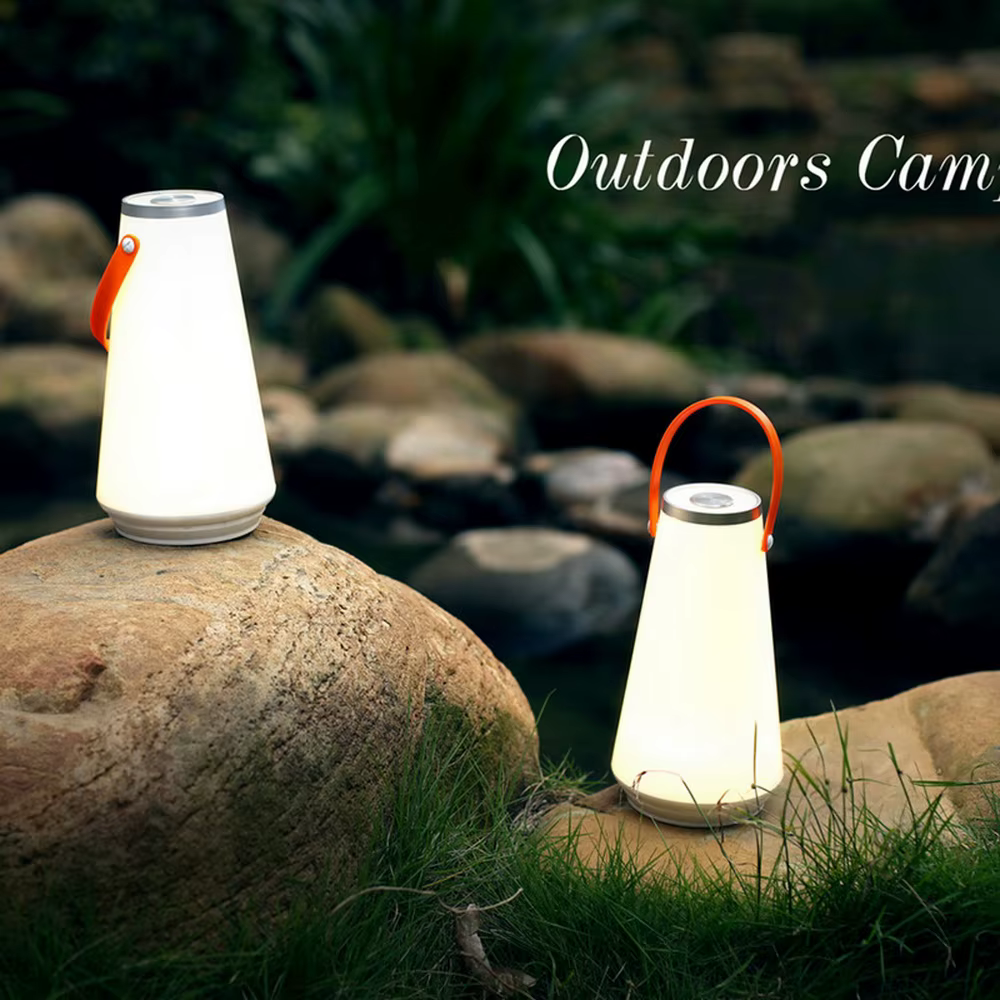 Lanterne portable LED, lampe de camping rechargeable par USB, étanche, pour situations d'urgence, éclairage domestique, lanterne suspendue pour tente, éclairage de chemin