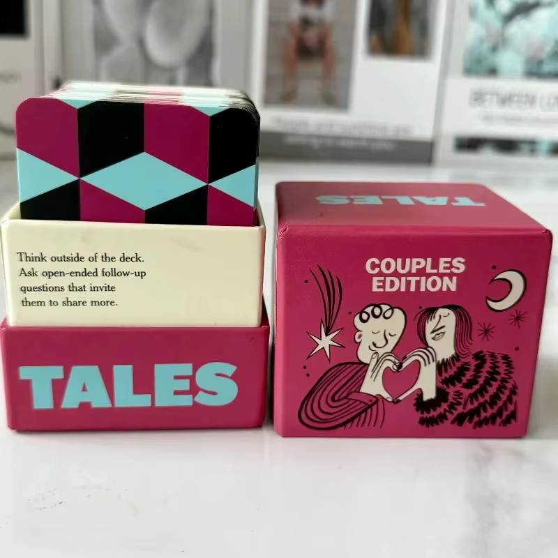 Nouveau jeu de conversation en cartes 150 pièces, édition familiale, brise-glace amusant pour adultes et réunions de famille, jeu de cartes pour couples, Histoires