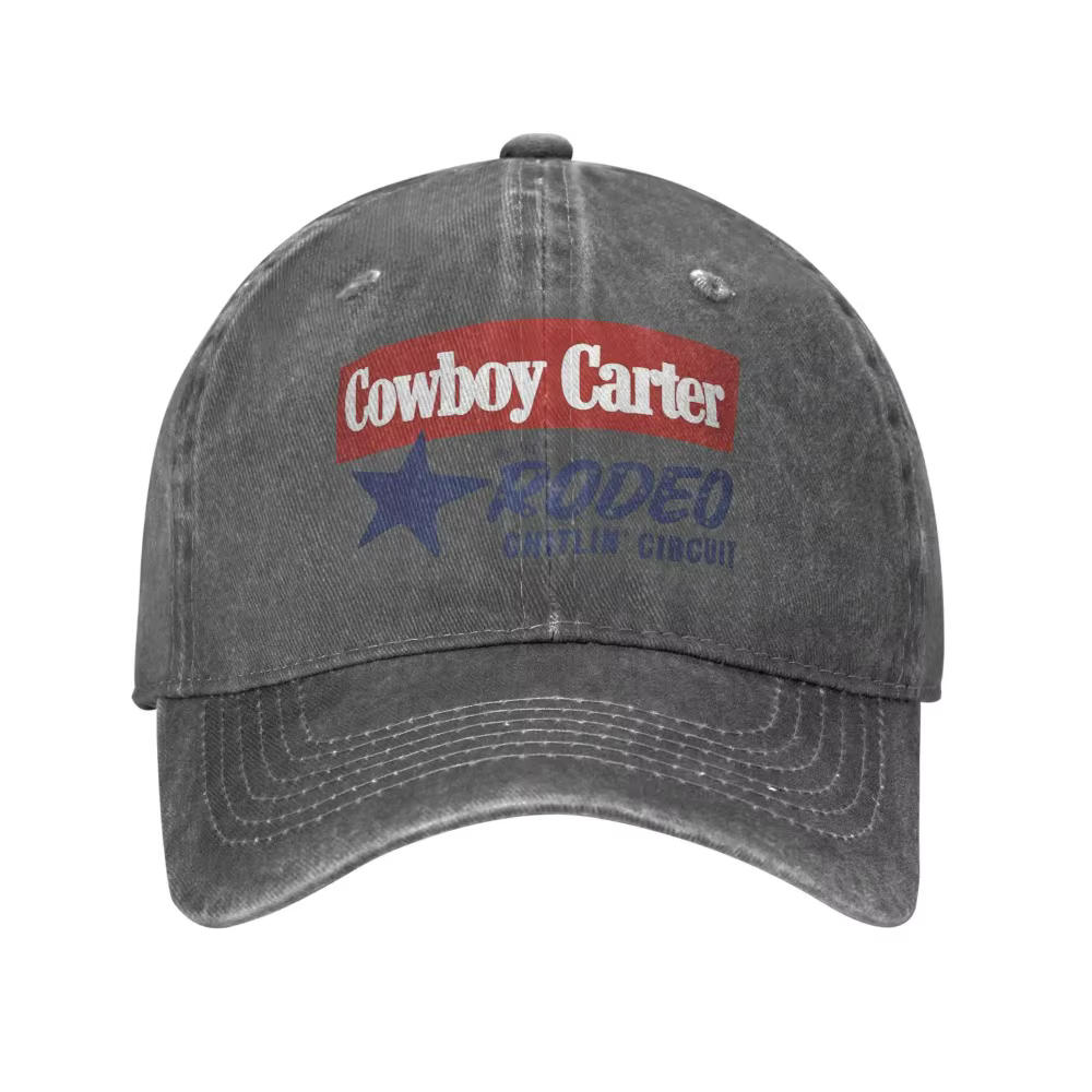 Beyonce Cowboy Carter Rodeo casquettes de Baseball rétro en détresse Denim lavé Snapback chapeau hommes femmes en plein air ajustement réglable casquettes chapeau