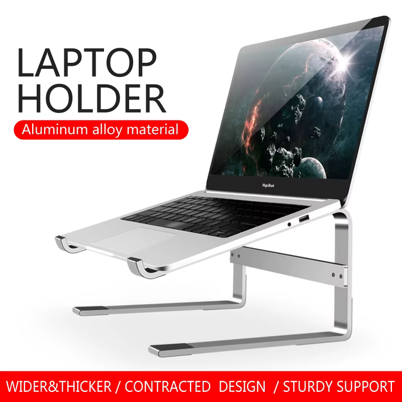 Support en aluminium pour ordinateur portable