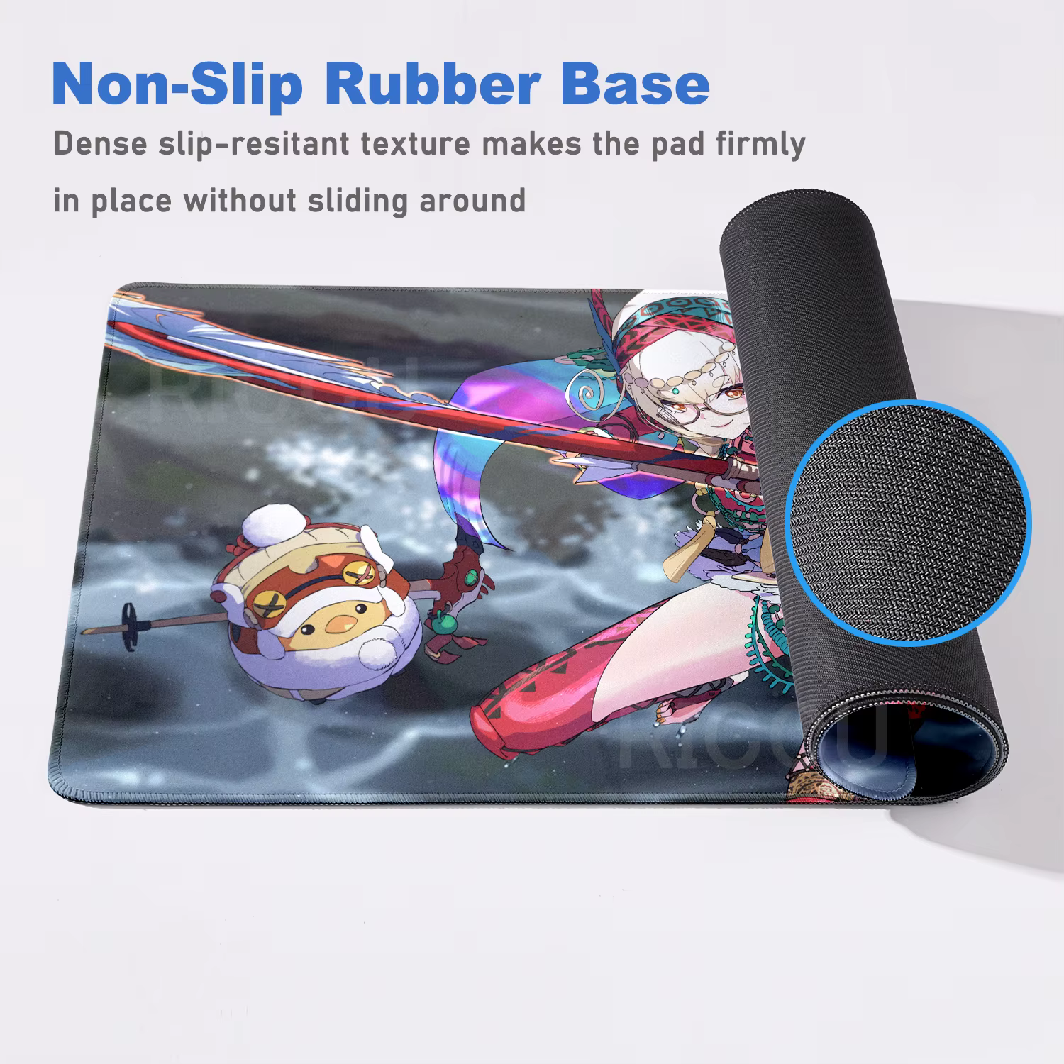Tapis de souris de jeu Monster Hunter Wilds XXL