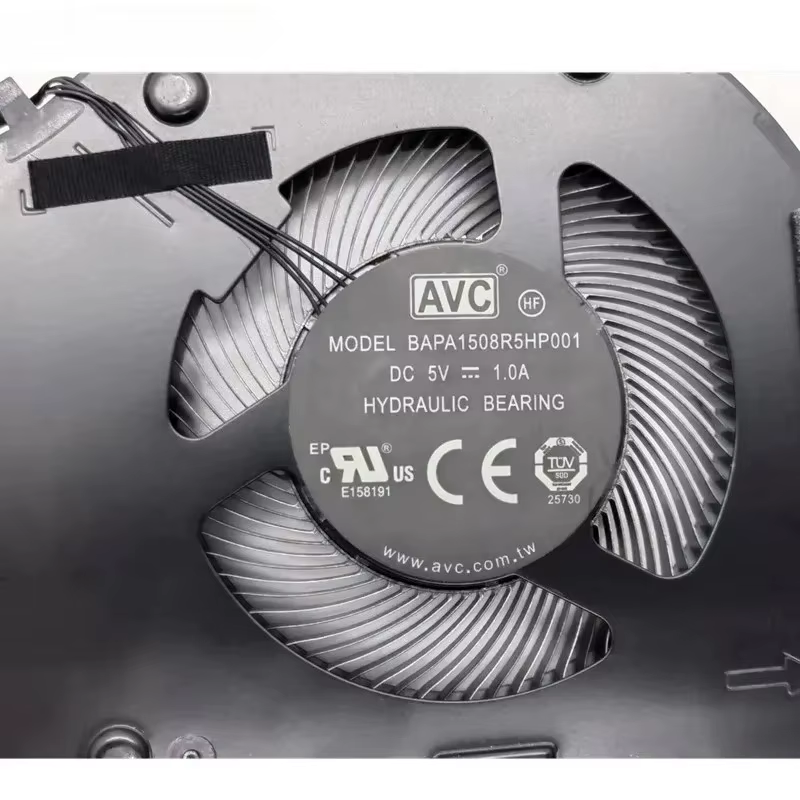 Nouveau ventilateur de refroidissement de processeur pour ordinateur portable ThinkBook 15p IMH 20V3 5F10S13932 AVC BAPA1508R5HP001 5V 1.0A DC28000FSV0