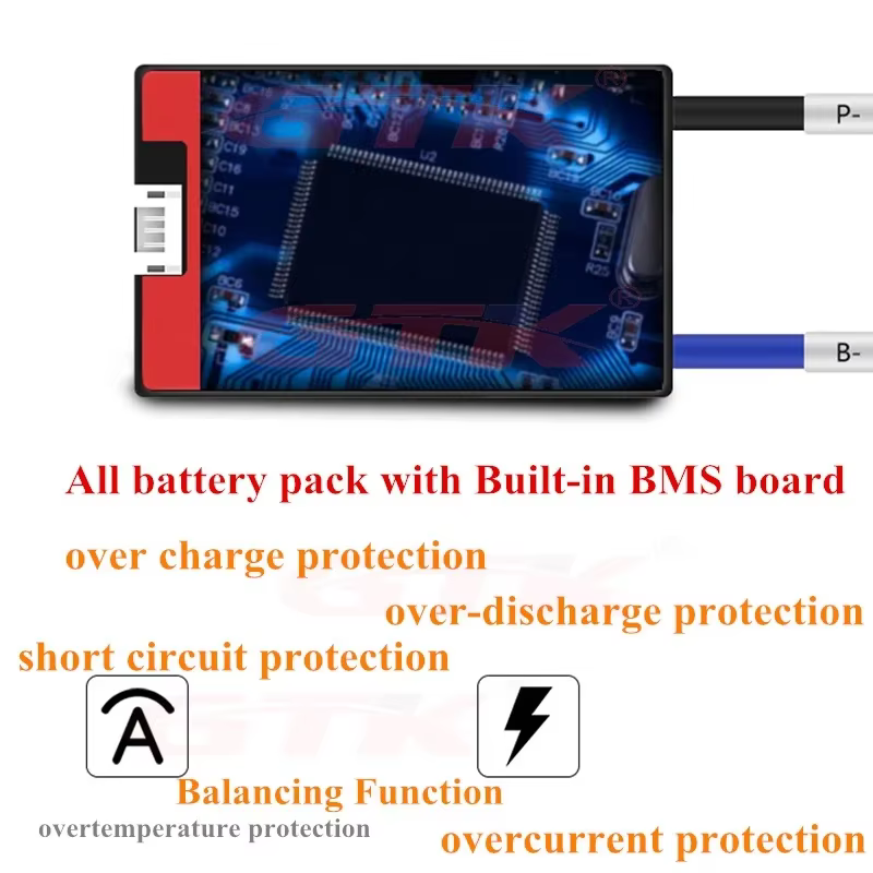 Batterie de camping en plein air Portable 12V 90AhLifepo4 avec étui BMS USB lumière LED application domestique + chargeur 10A
