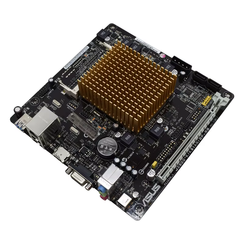 Kit carte mère MINI ITX ASUS J2900-K/K31AN avec processeur intégré et RAM DDR3 8 Go