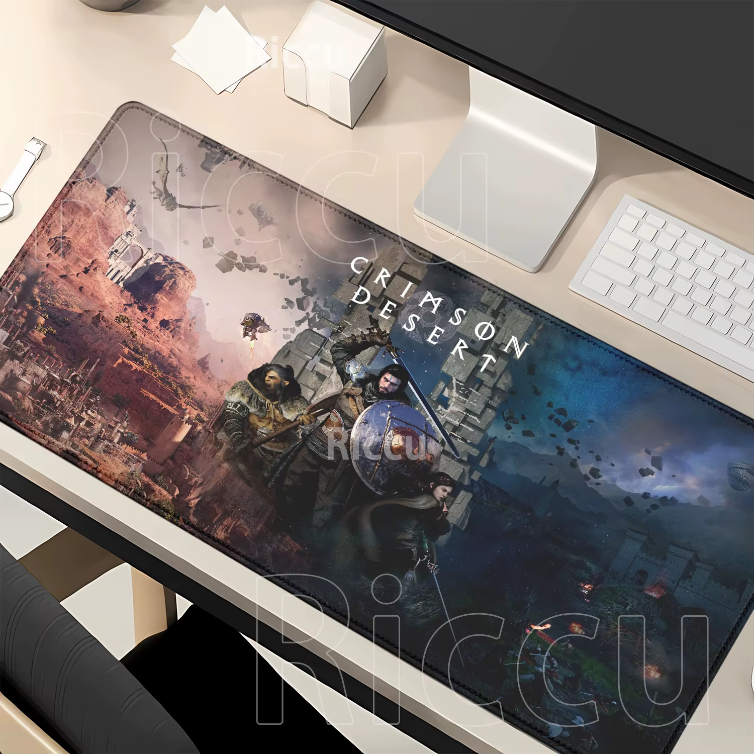 Tapis de souris pour jeux vidéo