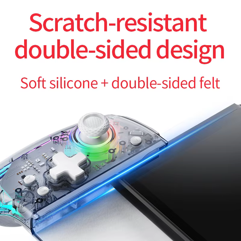 Manette de jeu LinYuvo pour SWITCH avec joystick à effet Hall