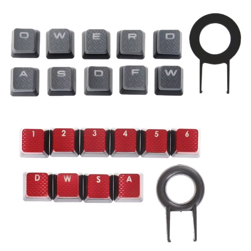 Jeu de capuchons de touches RGB personnalisables
