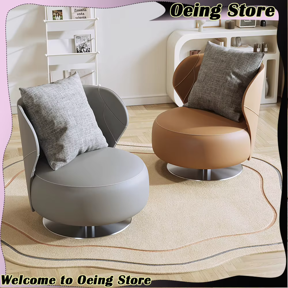 Balcon Bar chaises de soutien lombaire accoudoir mariage Design japonais chaise simple en cuir Relax minimaliste Poltrona décoration