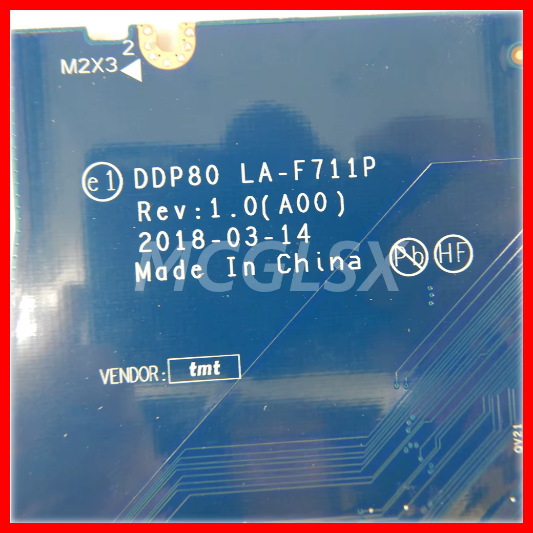 F711P carte mère d'ordinateur portable pour DELL Latitude 15 5591 3530
