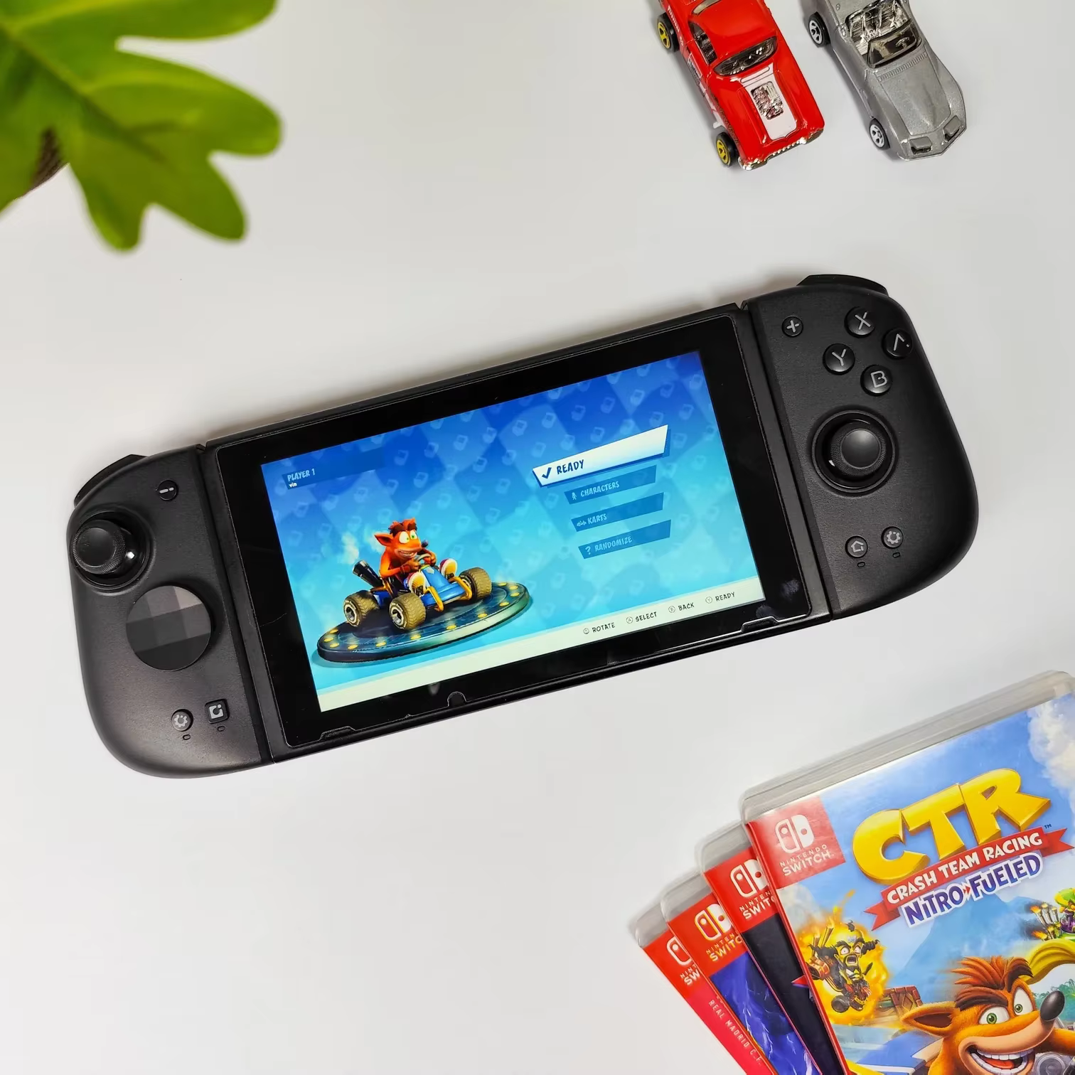 Manette de jeu MOBAPAD M6 HD Gemini 2 pour Nintendo Switch avec joystick à effet Hall