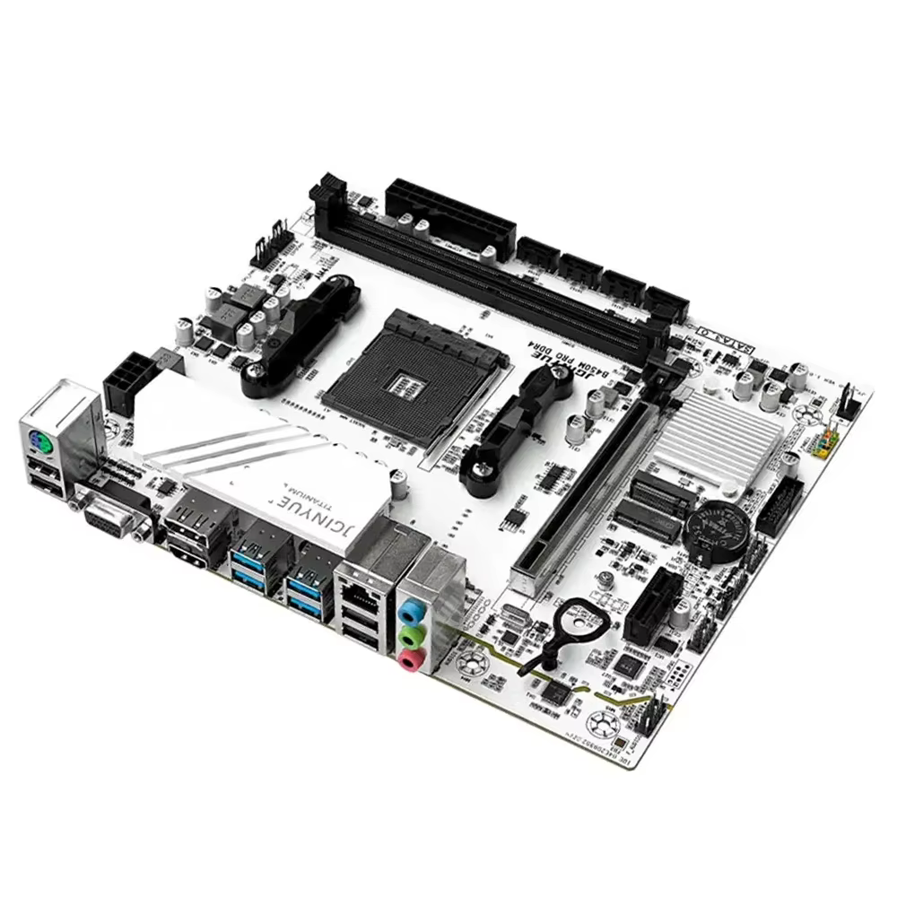 B450M Pro ARGB carte mère de jeu AMD B450 Chipset AM4 prise Support HDMI DP VGA NVME SATA 3.0 6 Gb/s pour la construction de PC de jeu