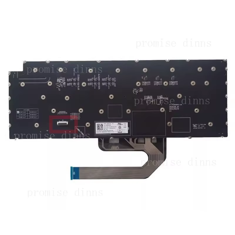 Clavier rétroéclairé RVB pour DELL ALIENWARE X14 X15 X16 X17 R1 R2 0WH5Y9 SG-B3720-XUA