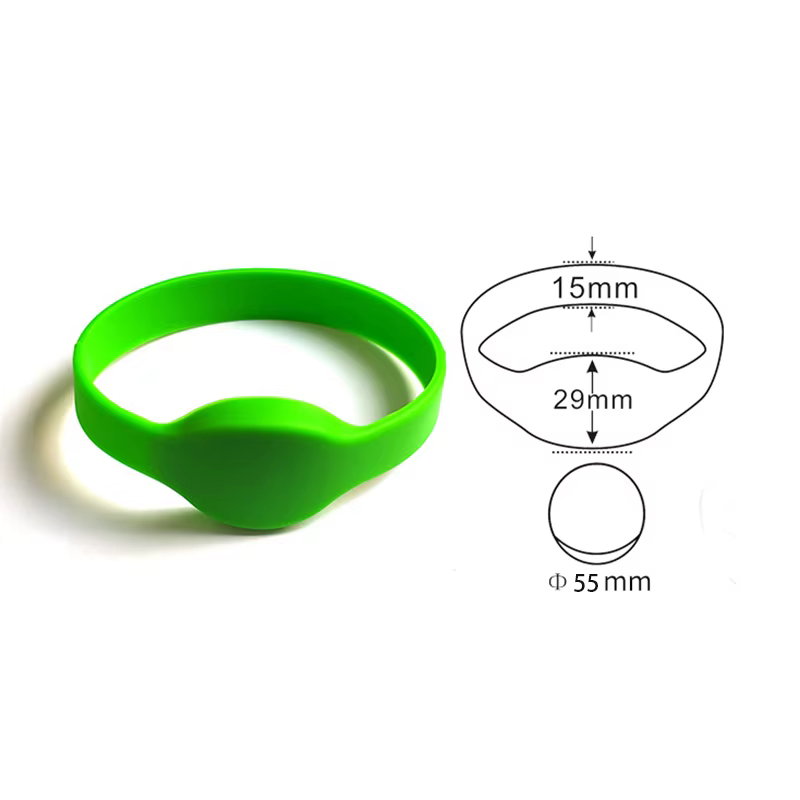 125khz RFID EM4100 TK4100 Bracelet carte d'identité Silicone RFID bande lecture seule carte de contrôle d'accès