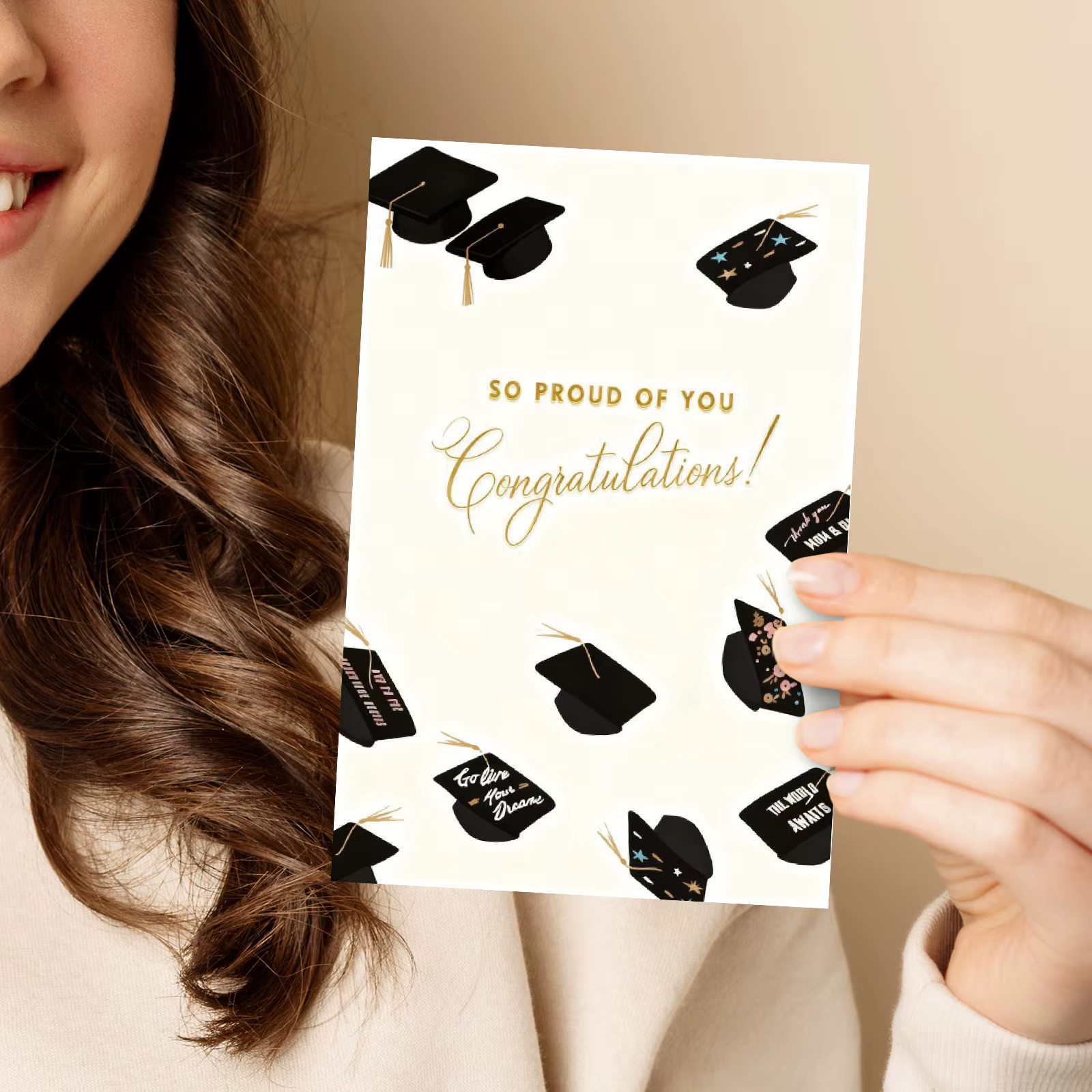 Carte-cadeau de la saison des diplômes, remerciement pour les enseignants, encouragement, bénédiction, cadeau de cœur chaleureux, carte de vœux