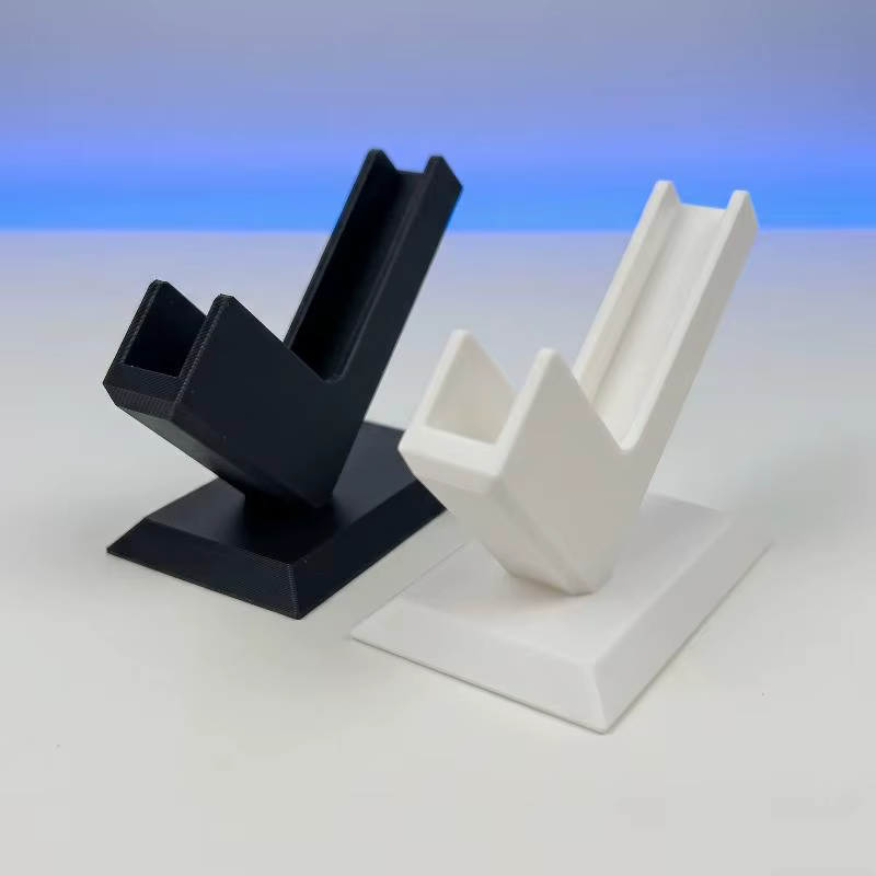 Support de cartes de visite imprimé en 3D, organisateur de cartes de bureau peu encombrant, texture mate pour les petites entreprises - Présentoir de magasin