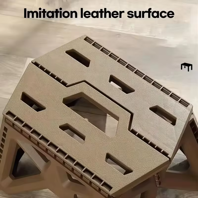 Tabouret pliant portable pour l'extérieur - Siège léger et durable pour le camping, la pêche et les activités de plage