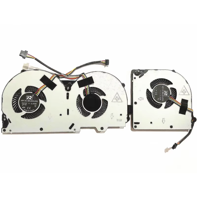 NOUVEAU CPU GPU Refroidissement Ventilateur 4 Broches Pour Clevo P950EN P955RT3 P955ET1 P960RD P960RC P970RN P970RD P970RC P950 T800 T1000 T97 T96 T96E