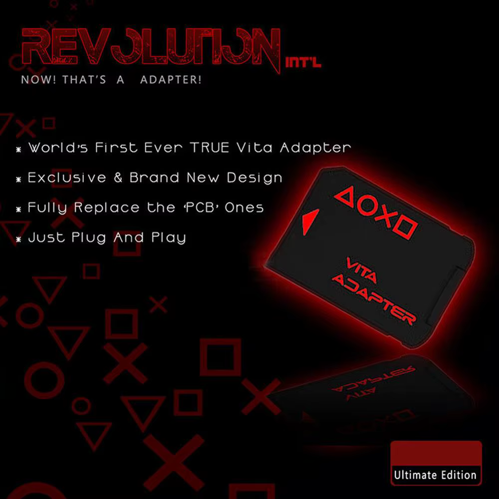Adaptateur de carte mémoire SD2Vita version 3.0 pour PSVita