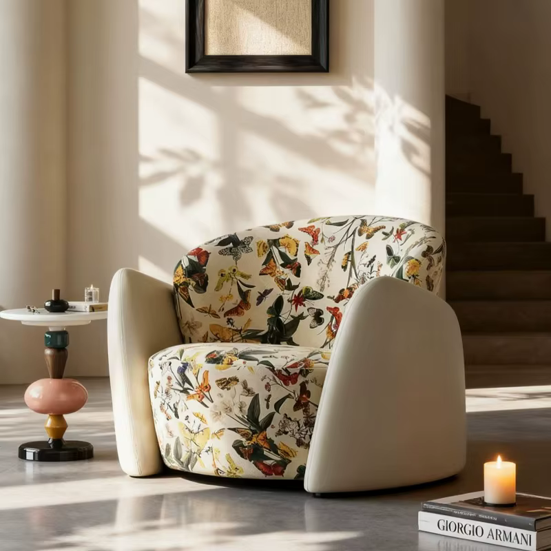 Fauteuil de bureau au design moderne, grand fauteuil relaxant au sol, fauteuil de lecture en forme de pétale, Cadeiras Para Sala De Estar, livraison gratuite, mobilier