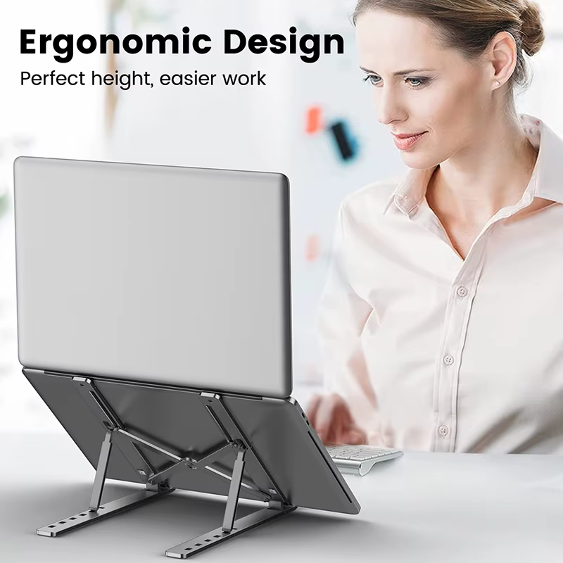 Support d'ordinateur Portable en alliage d'aluminium