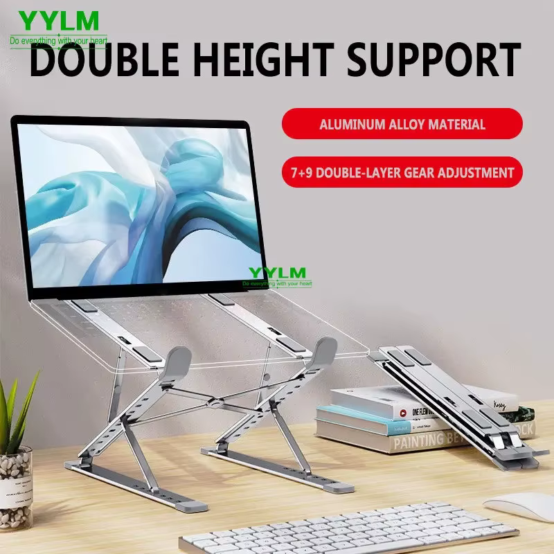 Support pour ordinateur portable en alliage d'aluminium haute performance