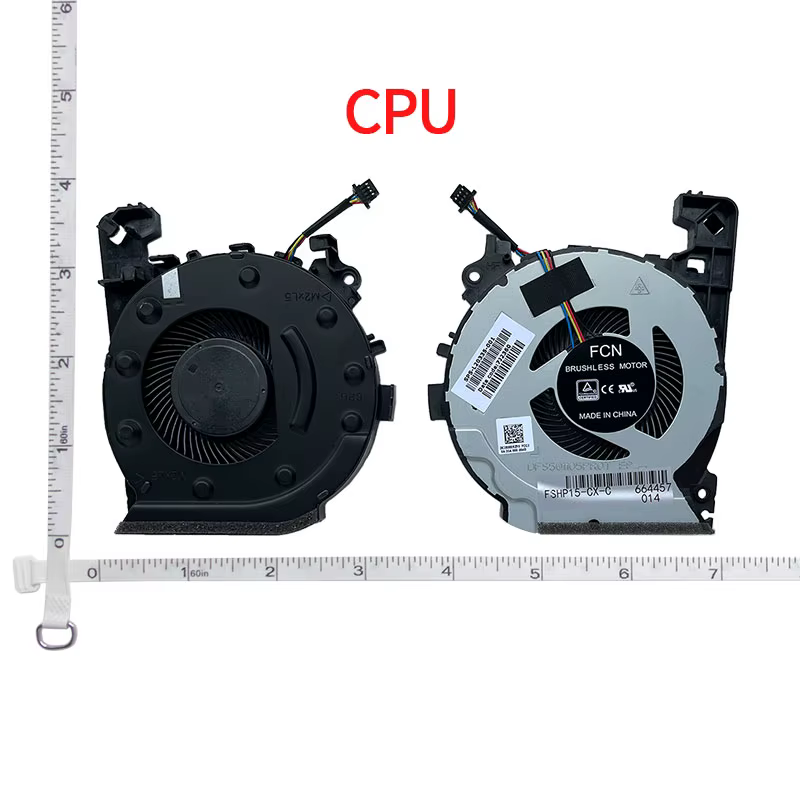 Nouveau ventilateur de refroidissement du processeur pour ordinateur portable pour HP Pac Gaming 4 lame verte Pavilion 15-CX 15-cx0060TX TPN-C133 CX0598 CX0040NR CX0071NR CX0999